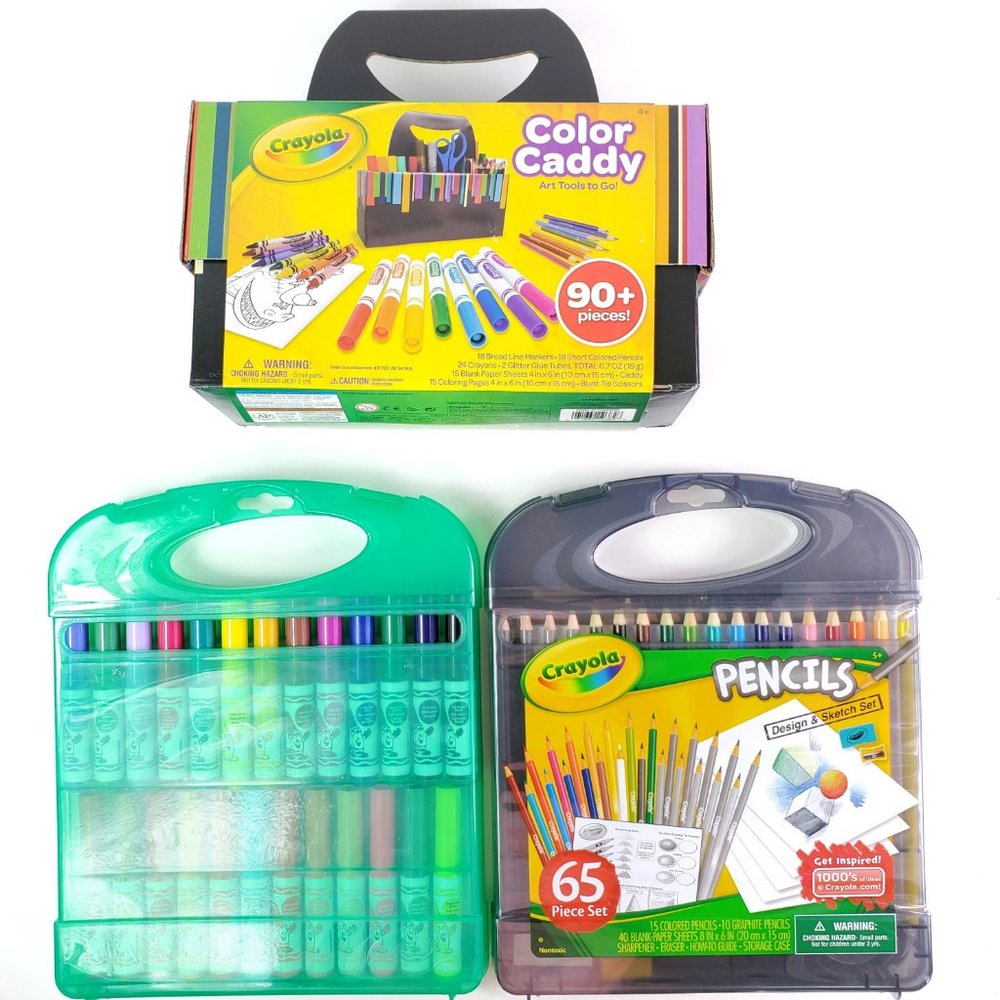 Crayola Bundle Coloring Art Craft School Supplies - Picture 2 of 13